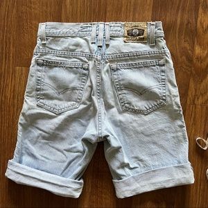 vintage 1990 silver tab levis cutoff shorts